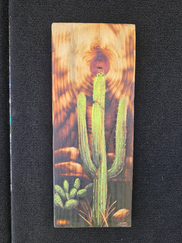 Saguaro Cactus w/Prickly Pear (small)