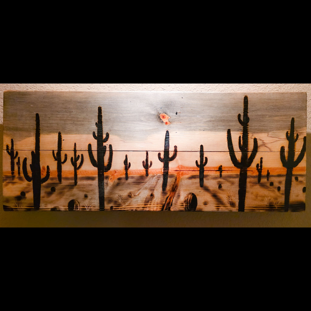 Saguaro landscape