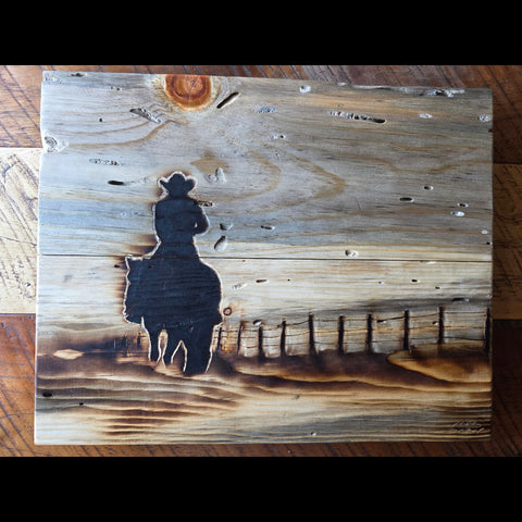 Fence Rider Blue Stain