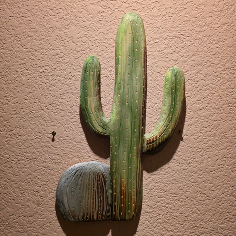 Saguaro and Barrel Carving